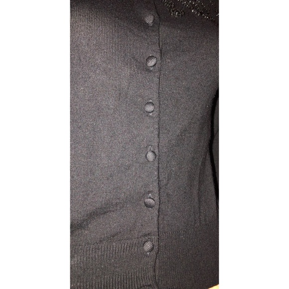 Banana Republic 3/4 Sleeve Embellished Cardigan - Picture 5 of 11